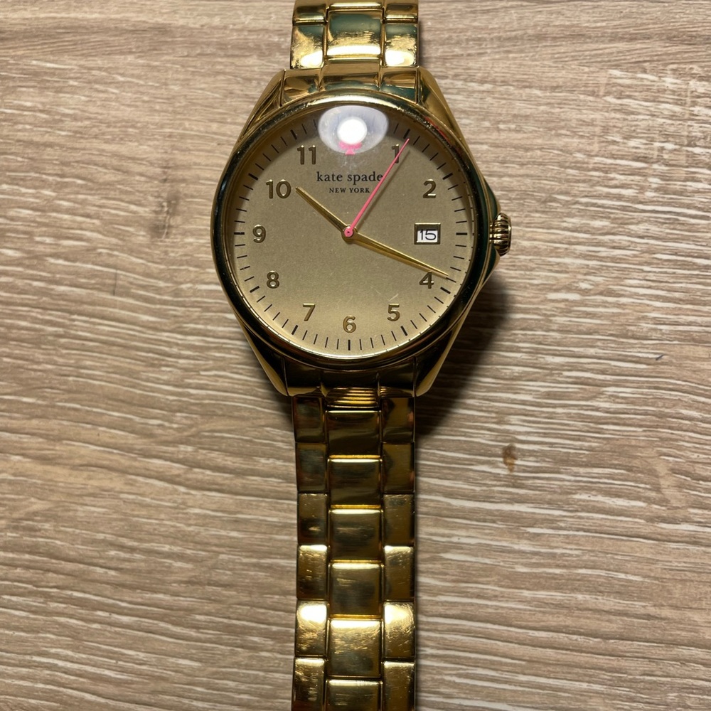 Adorable, Kate Spade “gold” watch